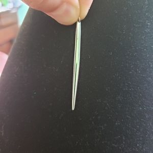 Sterling spike pendant